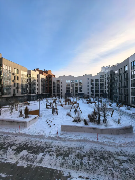 Уютная светлая квартира-студия