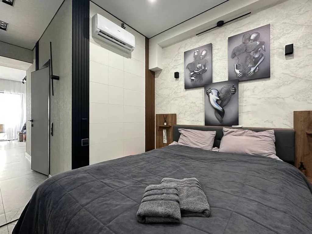 Двухкомнатные апартаменты с прямым видом на море и роскошной террасой