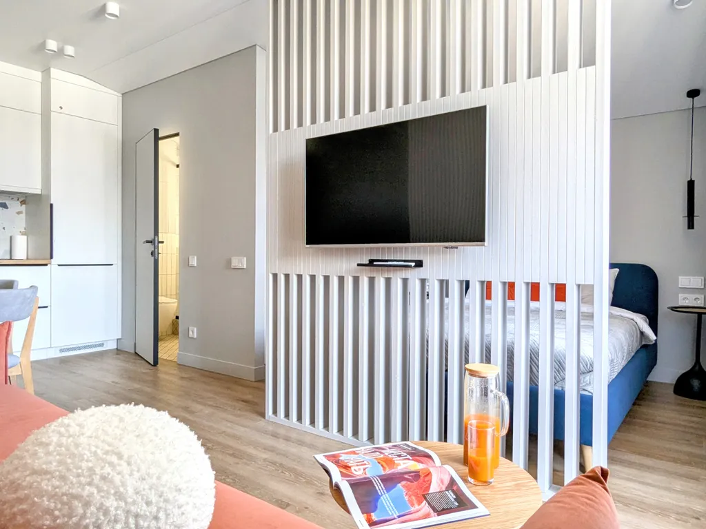 Новая квартира с видовым балконом и лыжной комнатой