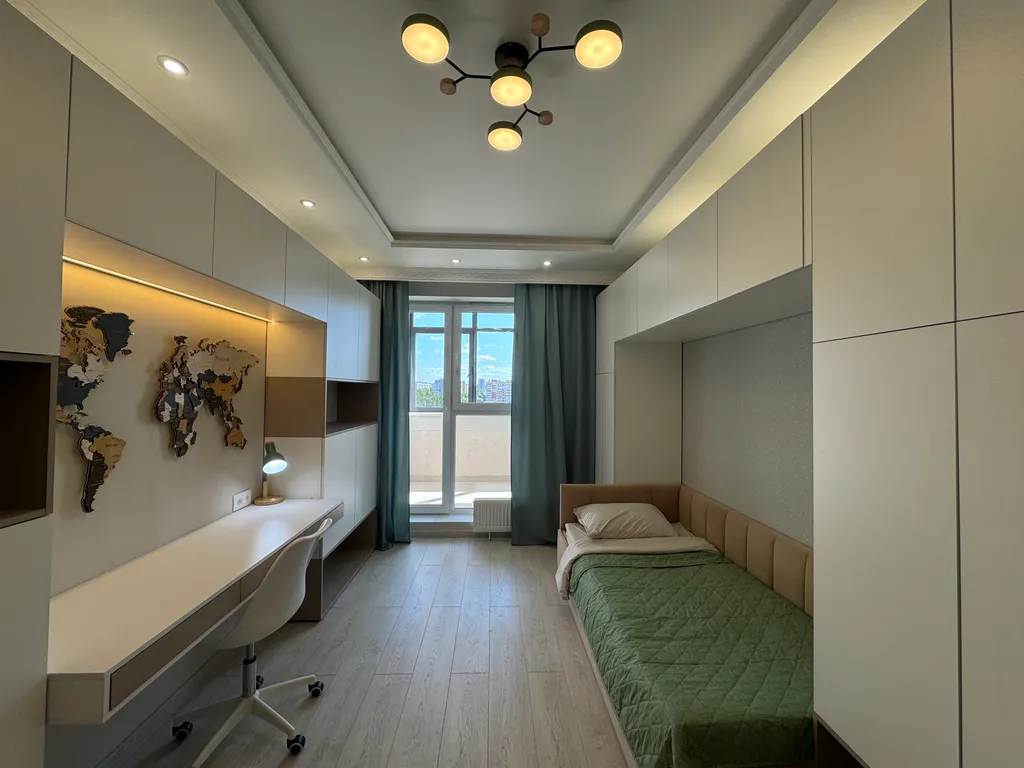 Уютные апартаменты для большой семьи. 8 спальных мест!