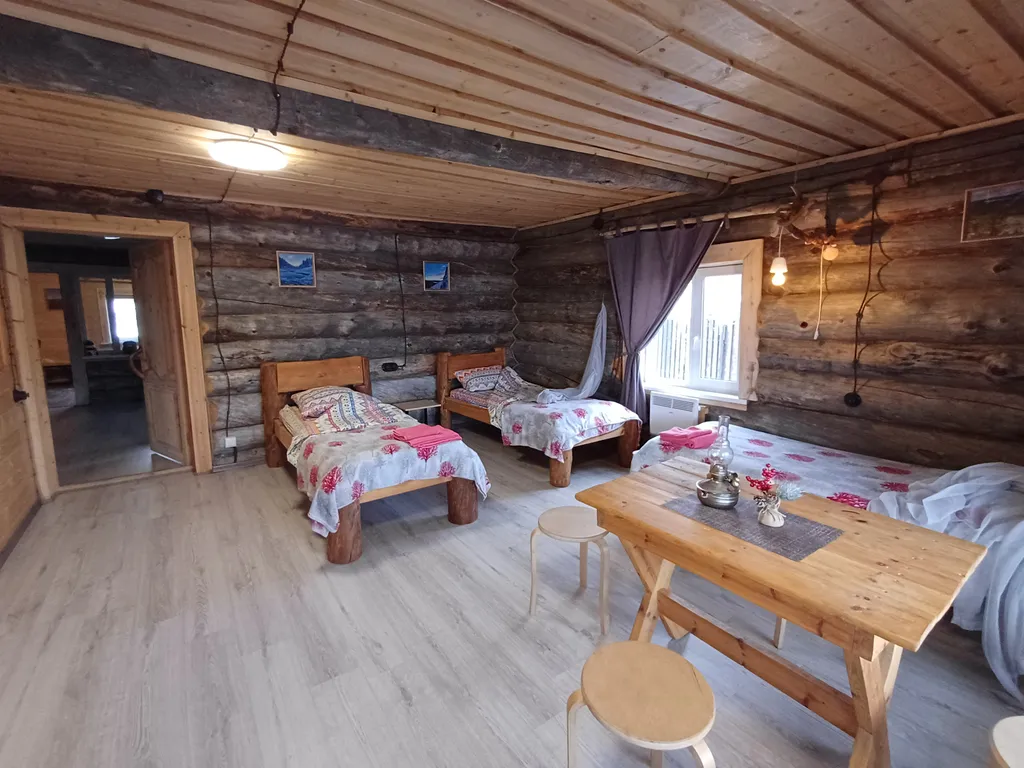 Эко дом на берегу Белого моря