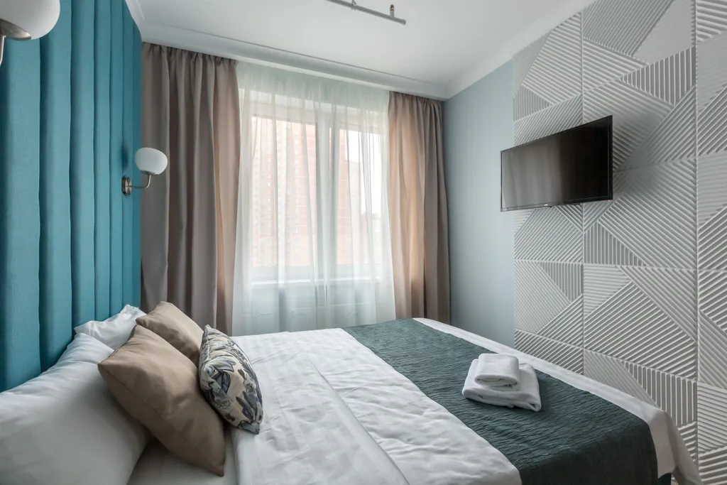 Апартаменты Кварт-Отель студия с джакузи Лазурная