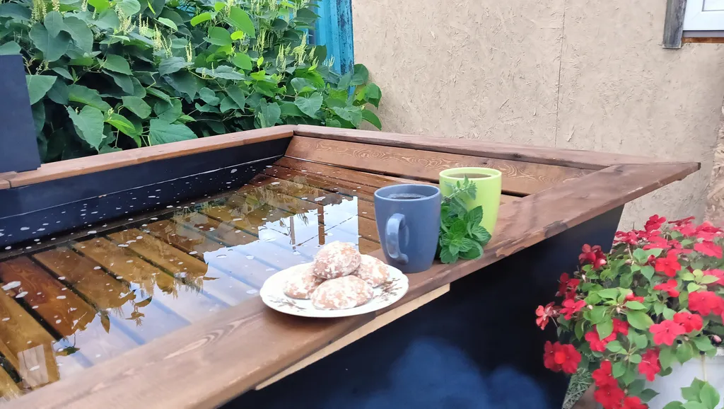 Уютный домик с русской баней и чаном