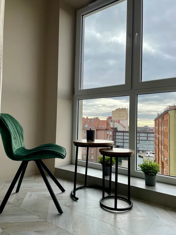 Квартира Квартира Дизайнерская студия с видом на озеро — Калининград