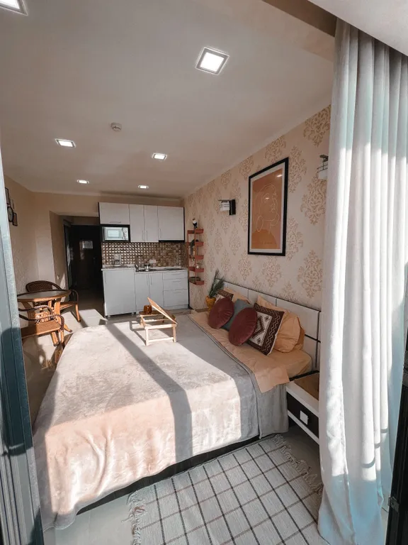 Апартаменты с шикарным видом на море и парк