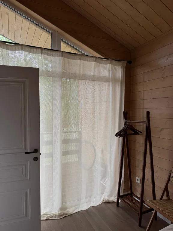 Коттедж Панорамный дом из пинтерест с камином и сауной — Семеновское