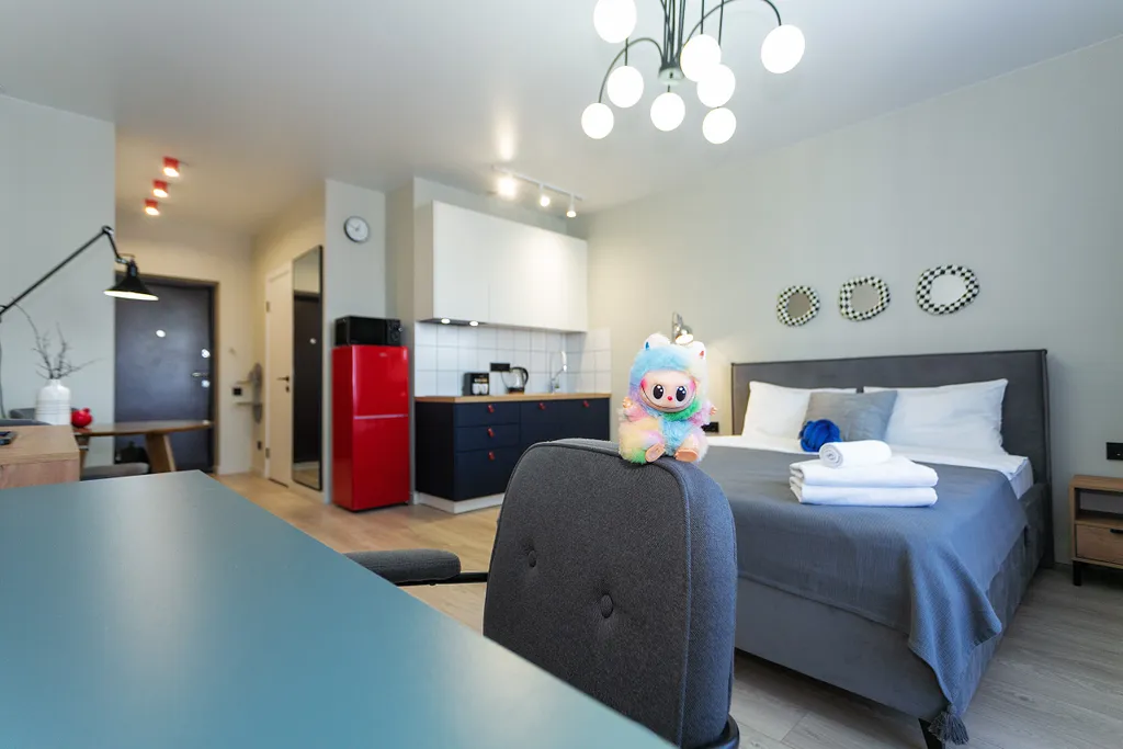 Квартира Уютная квартира-студия с видом на технопарк — Новосибирск