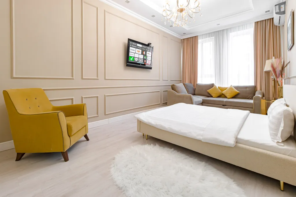 Апартаменты Promenad 52-18, ЭКСПО, Mega Silky Way