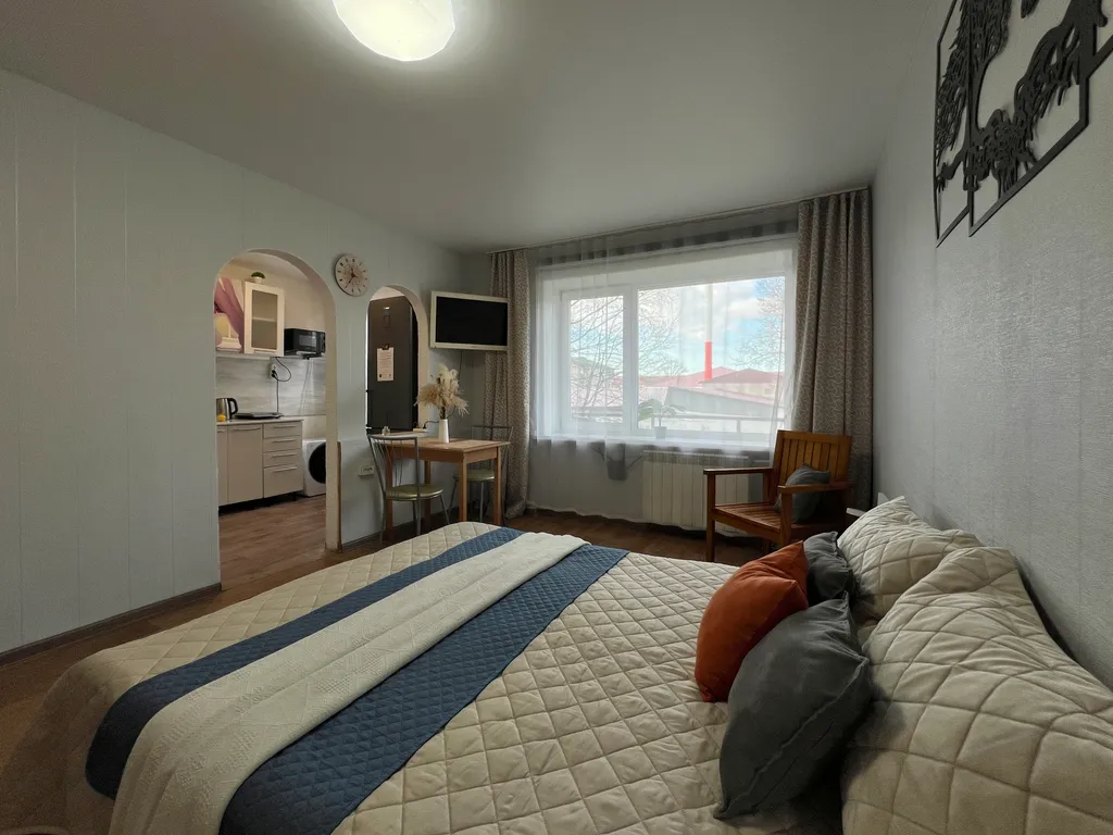 1-комнатная квартира в центре в 5мин от Горного Воздуха