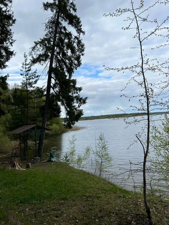 Дом на территории охотничьего хозяйства рядом с водохранилищем