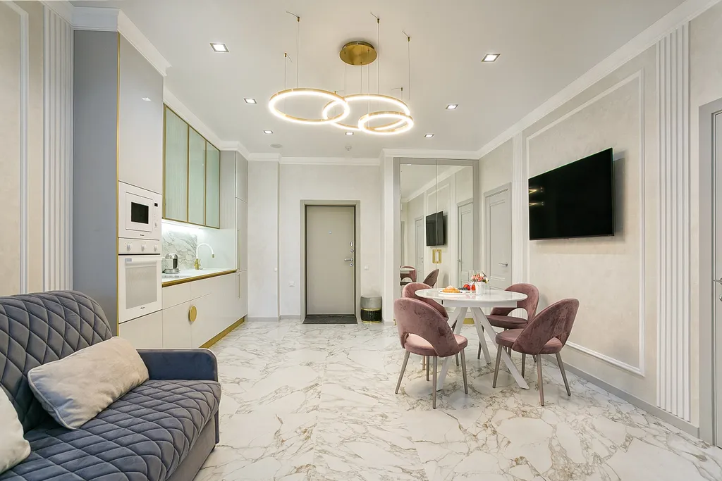 Трёхкомнатная квартира в приморском парке