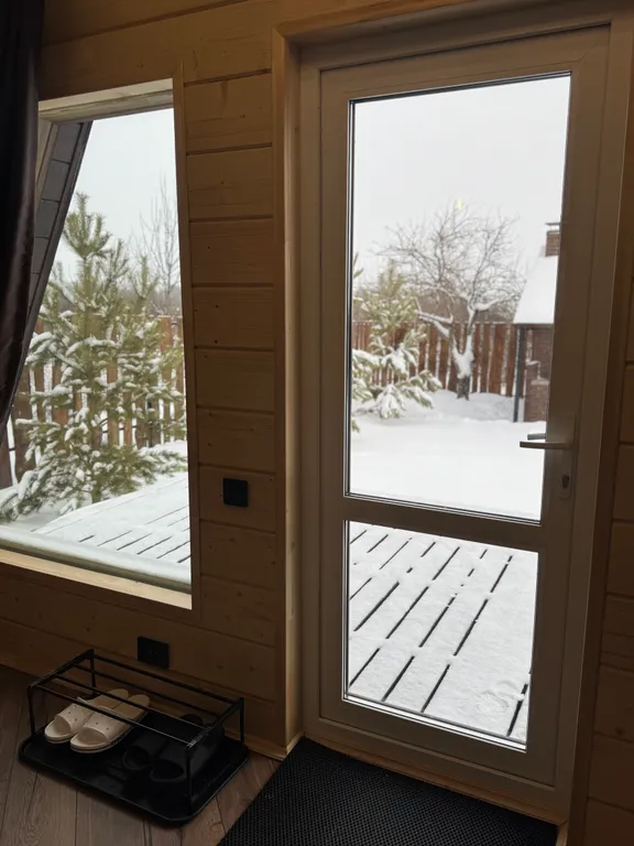 Дом с баней и чаном