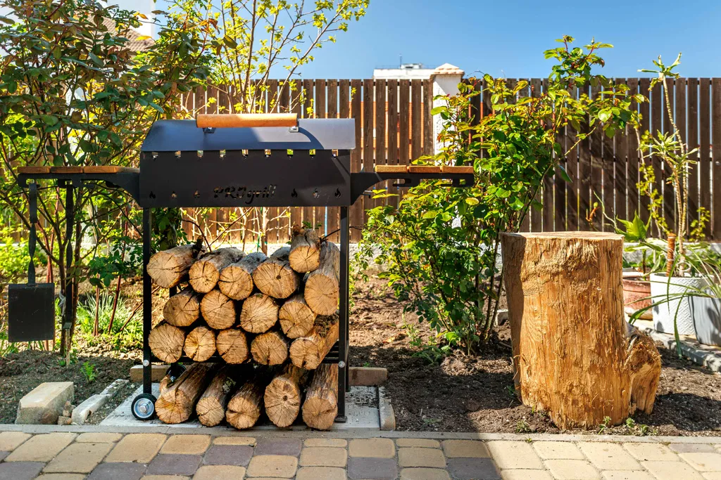 Дом с джакузи под открытым небом