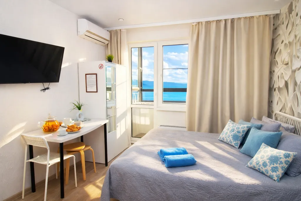 Квартира с видом на море и бухту