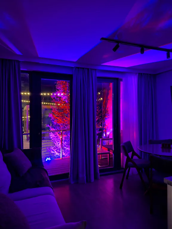 Дом DOUBLE с чаном на террасе