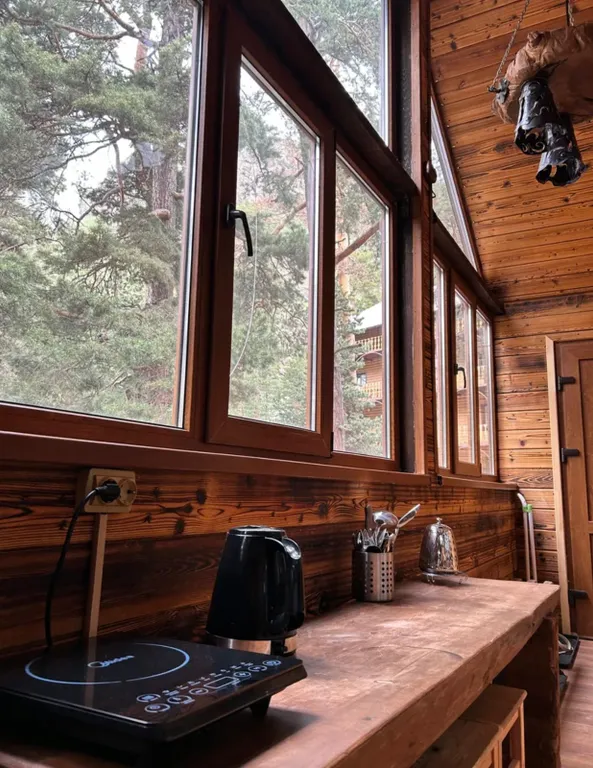 Уютная квартира с видом на горы