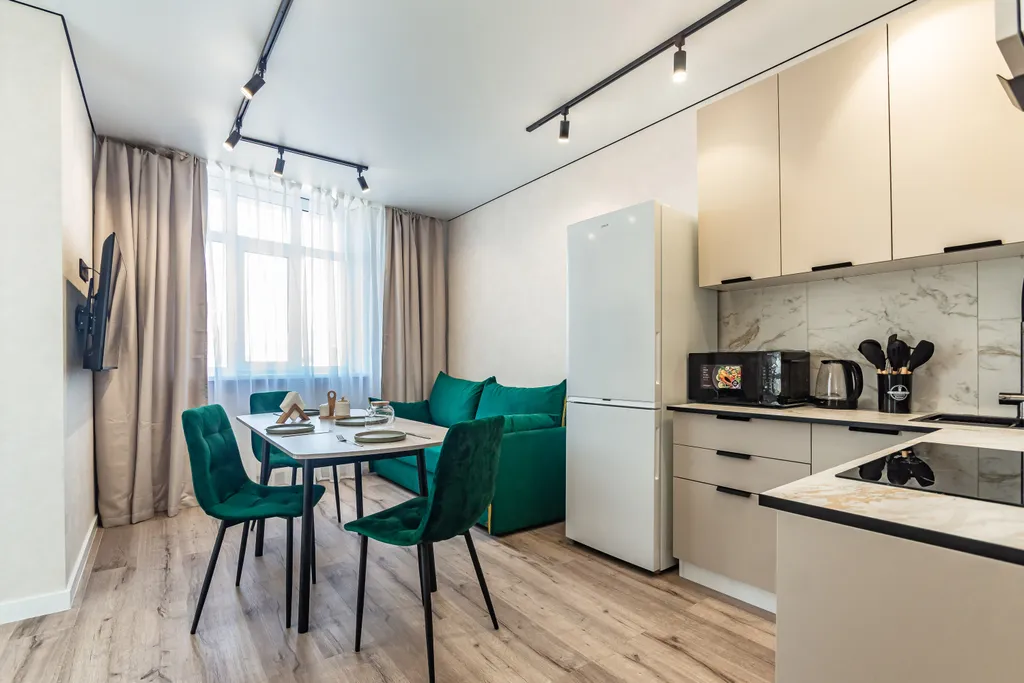 Двухкомнатная квартира с панорамным видом