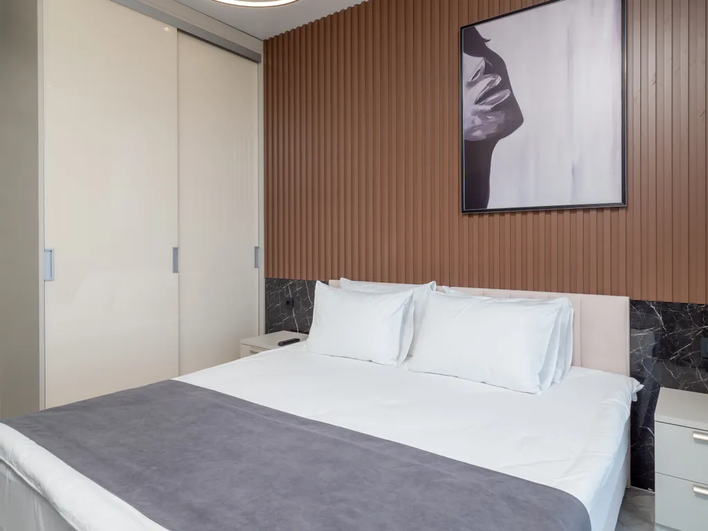 Апартаменты с красивым панорамным видом на город и море