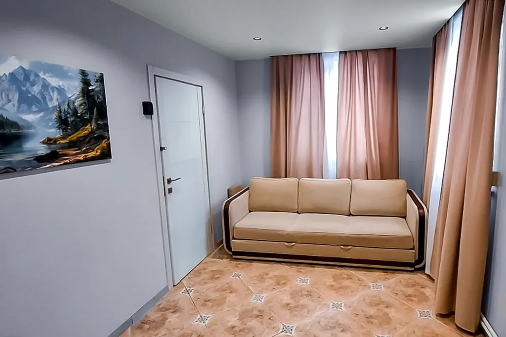 Mini с баней на дровах