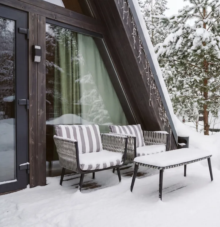 Домик A-Frame без купели 45m2