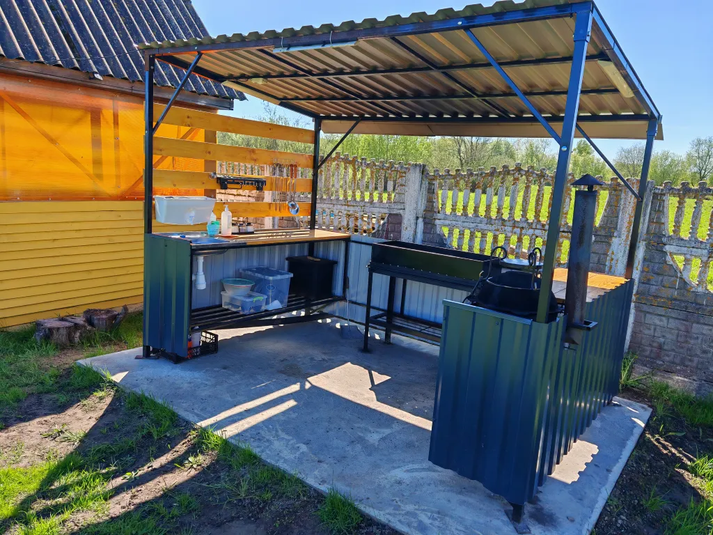 Домик-баня на озере Освейское