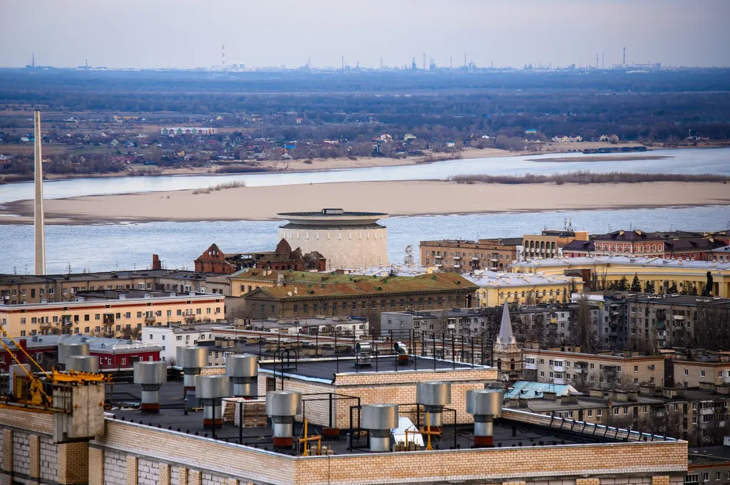 Волгоград-Сити апартаменты с видом на Волгу