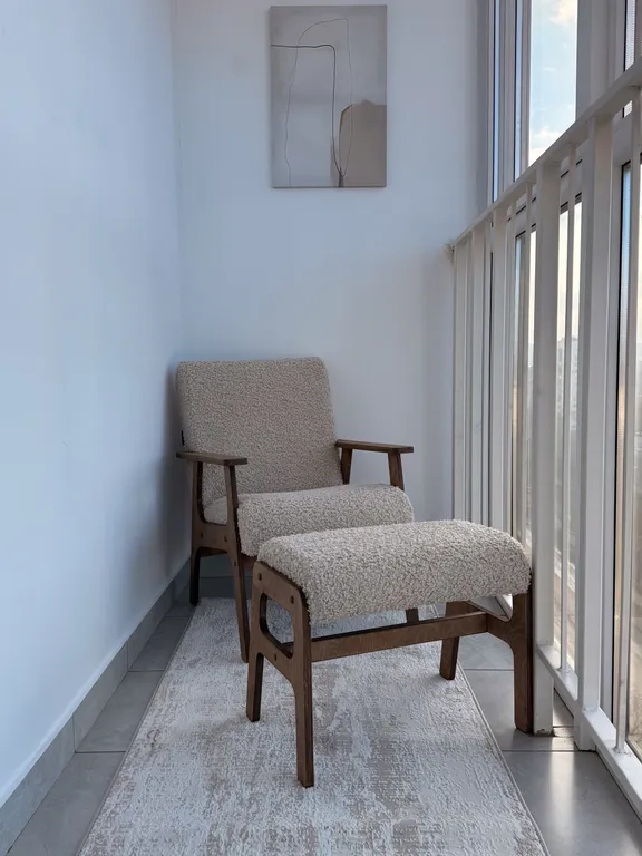 Просторная квартира с видом на город