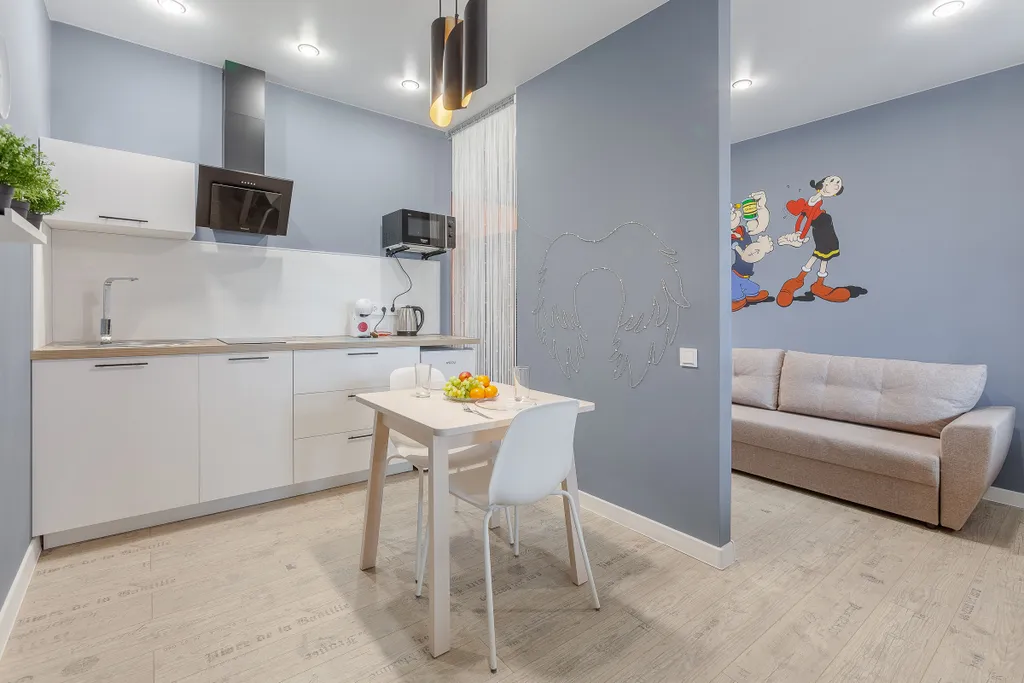 Апартаменты Папай и Оливия с игровой приставкой