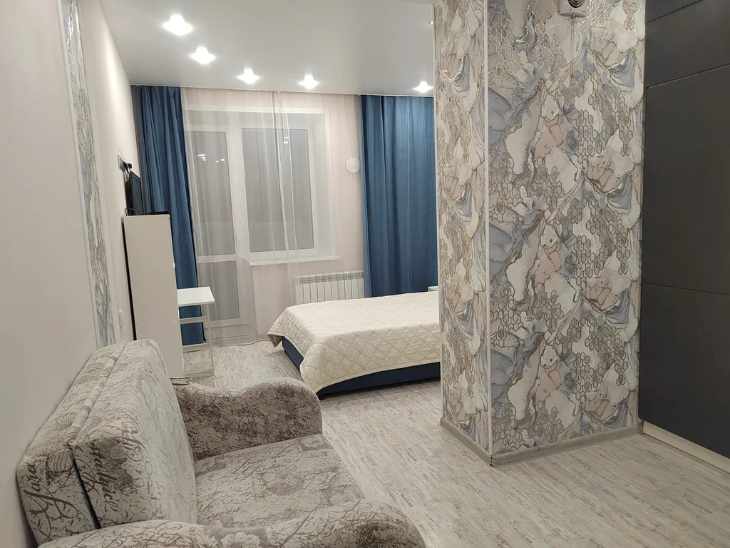 Студия с видом на закат