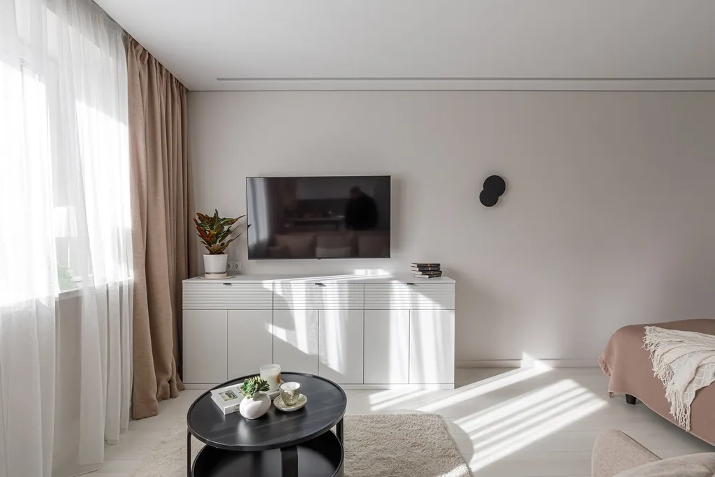 Светлая студия возле основных достопримечательностей