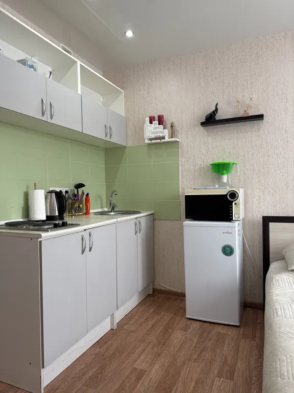 Студия в новостройке на берегу реки