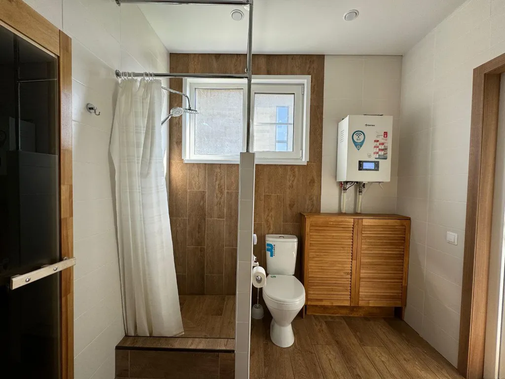 Коттедж с камином и сауной