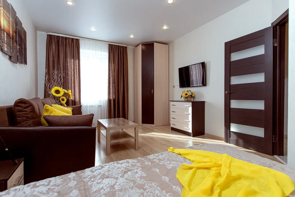 Подсолнечная квартира для душевного отдыха