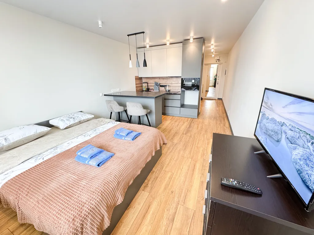 Квартира Квартира Лучший апартамент для коротких и длинных поездок — Лобня