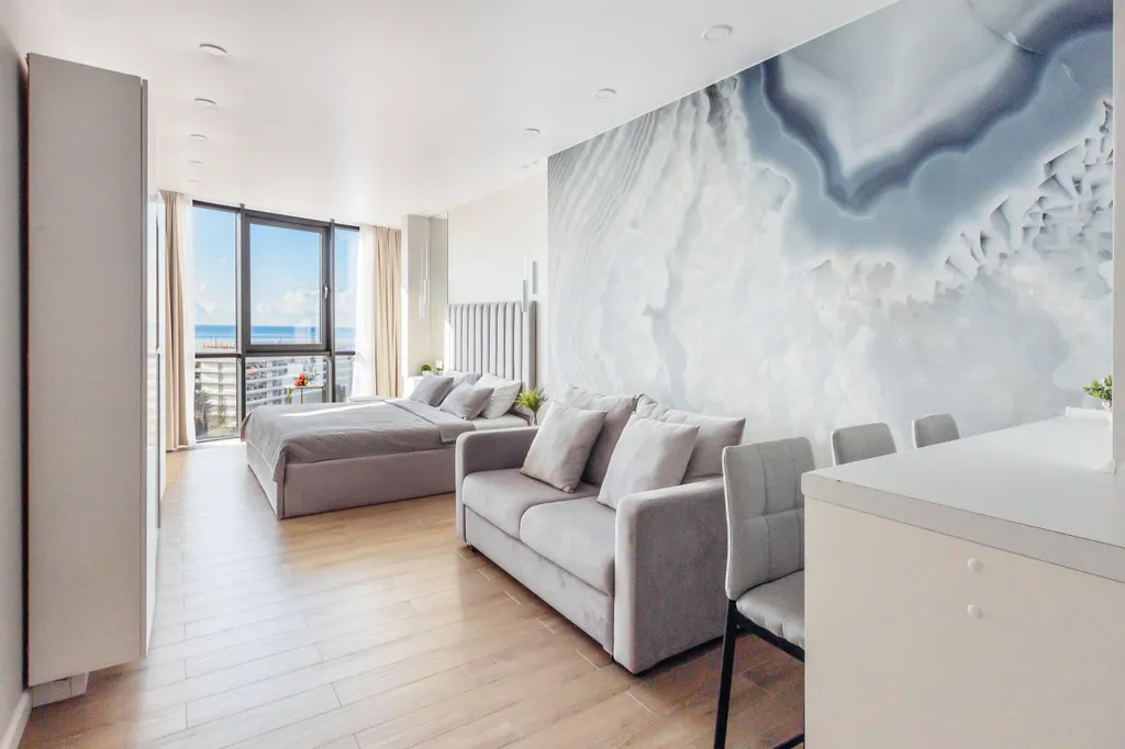 Квартира Видовая квартира с дизайнерским ремонтом у моря — Адлер