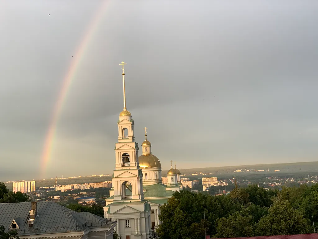 Студия с шикарным видом на Спасский собор 6 этаж