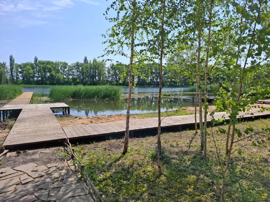 Экодом у реки на Диком поле