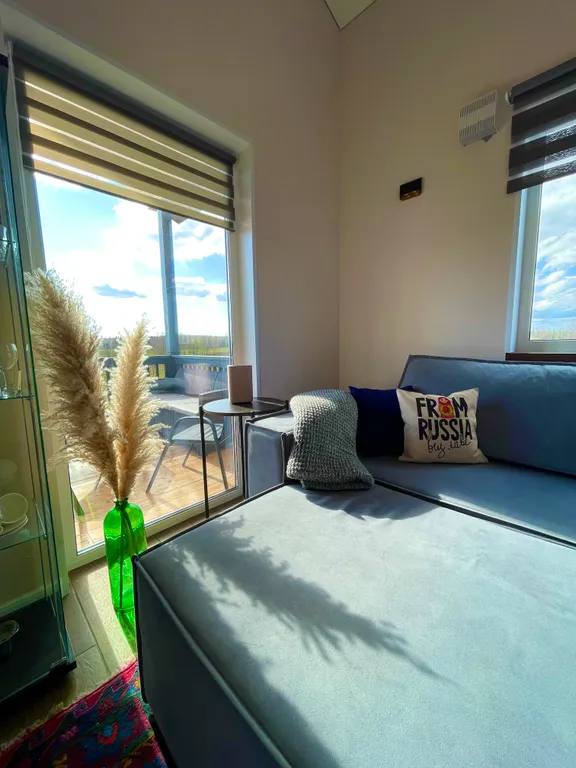 Дом География России с банным чаном на Истринском водохранилище