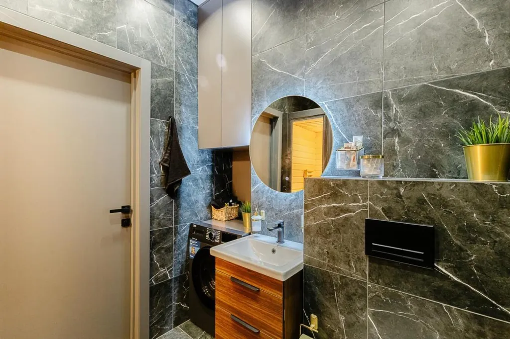 Стильная евродвушка с мини-сауной