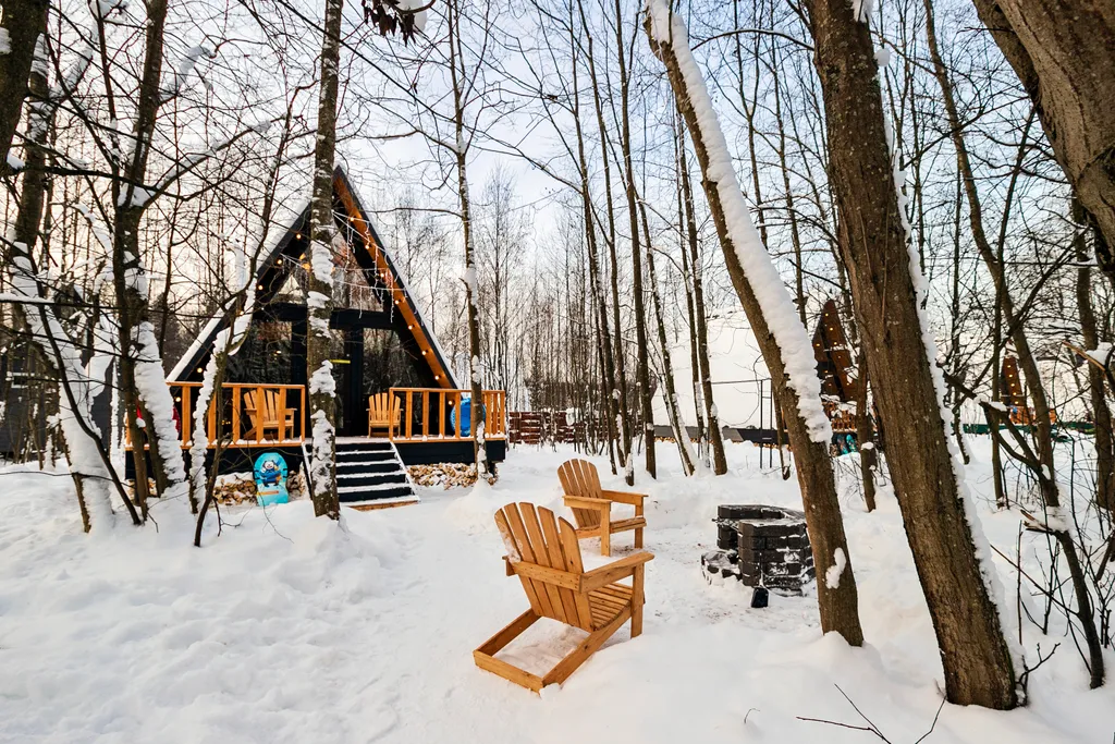 Дом River 6 (банный чан с видом на речку)