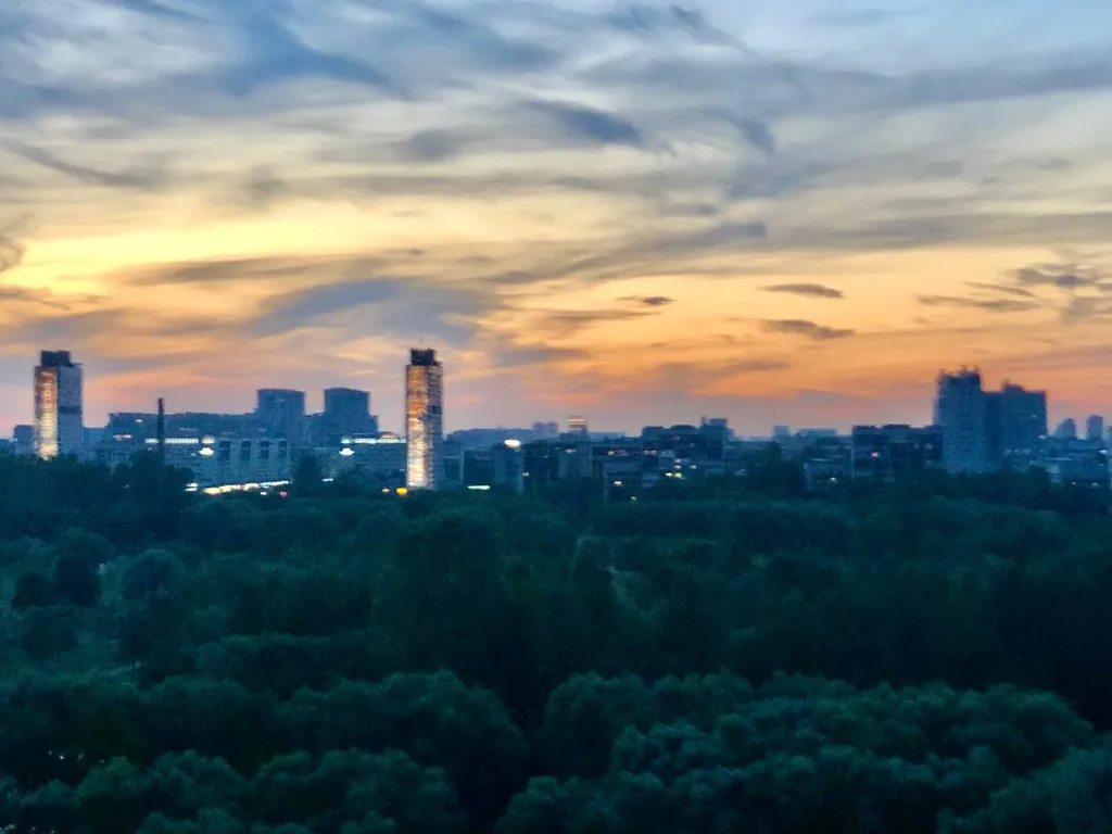 Квартира Квартира Шикарная панорама на город — Санкт-Петербург