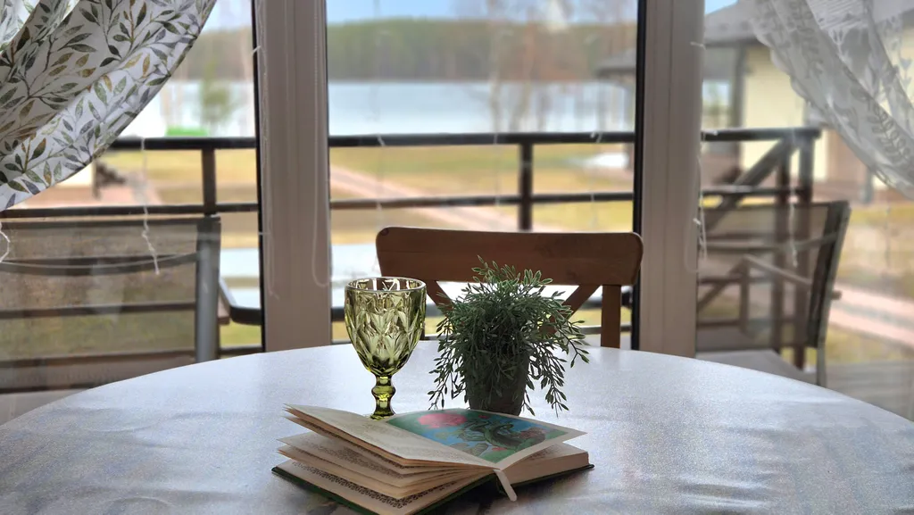 Коттедж Уютнейший дом с роскошным видом на озеро и пляжем.Карелия совсем рядом — Ларионово