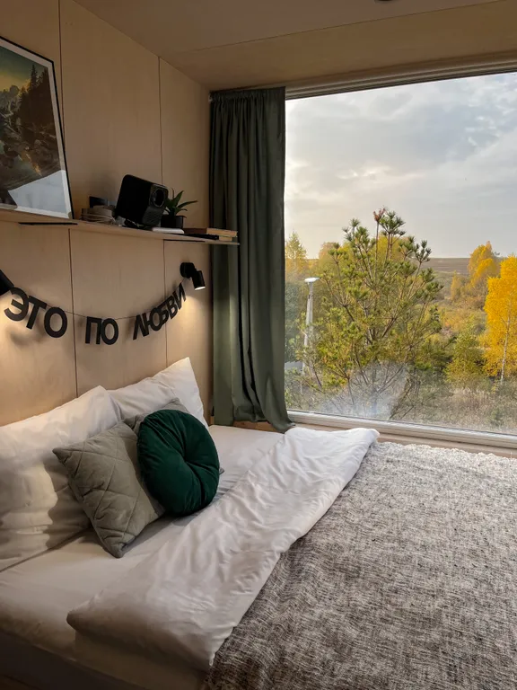 Коттедж Дом с сауной у озера — Кашира