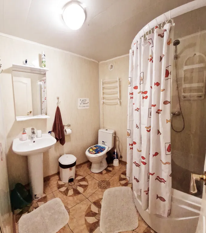 Трёхкомнатный дом с двориком