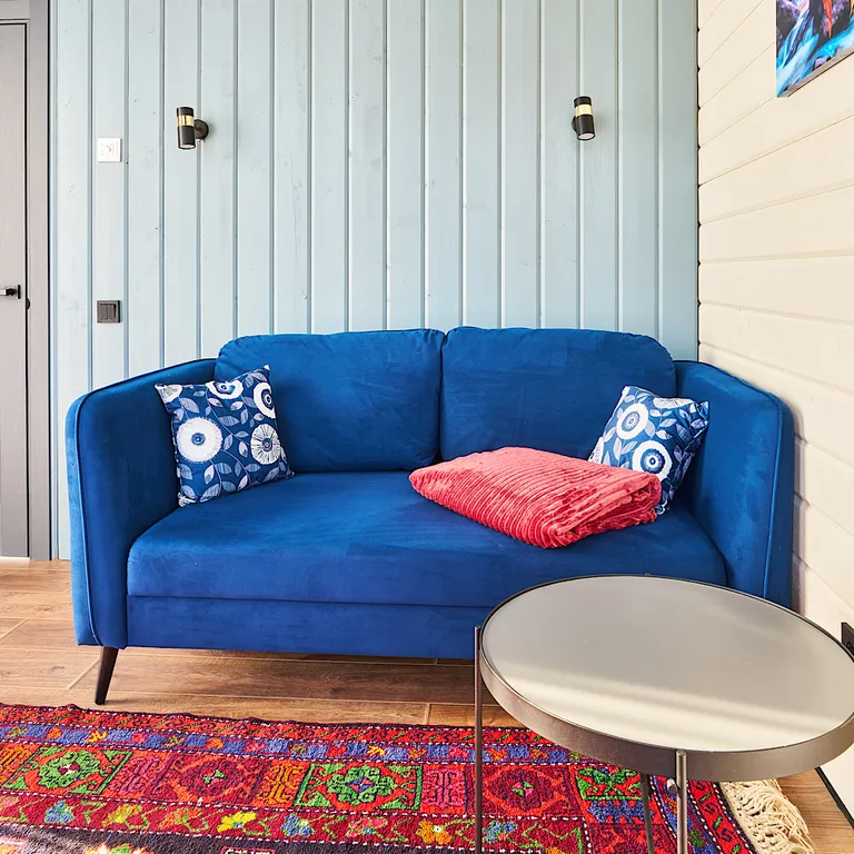 Домик в Икше с камином и сауной (Glassbox108 Premium 1)