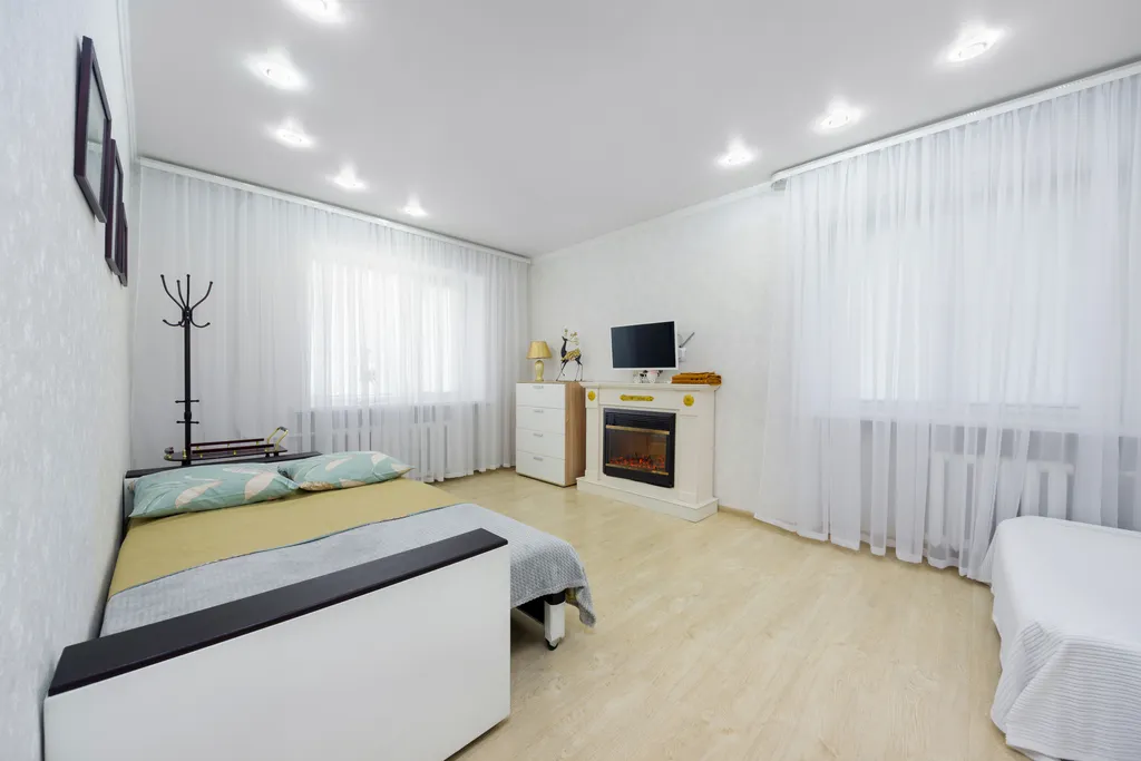 Уютная квартира с камином