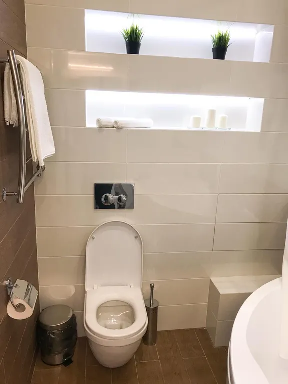 Апартаменты с потрясающим панорамным видом с 13 этажа