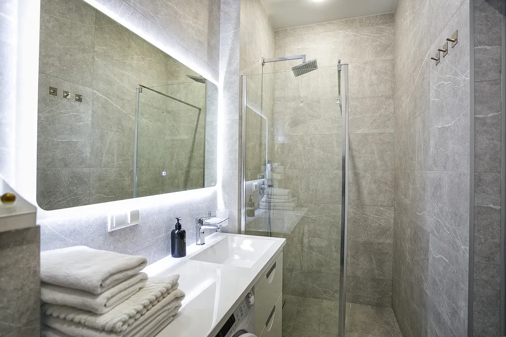 Двухкомнатный апартамент с видом на море с террасой с 2 санузлами