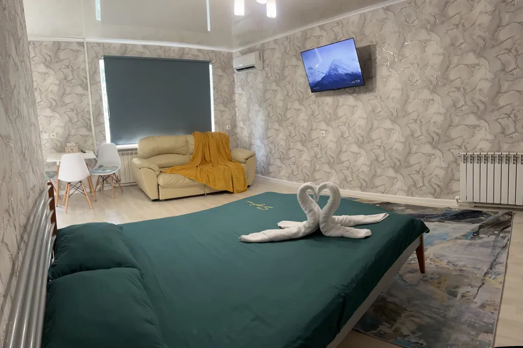 Квартира Квартира Просторная студия в центре Хабаровска — Хабаровск