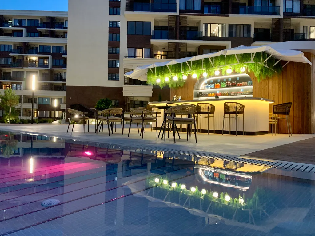 Уютное пространство Золотое Солнце в комплексе Атлас на первой линии